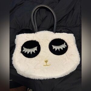 Betsey Johnson Black and White Panda Bag